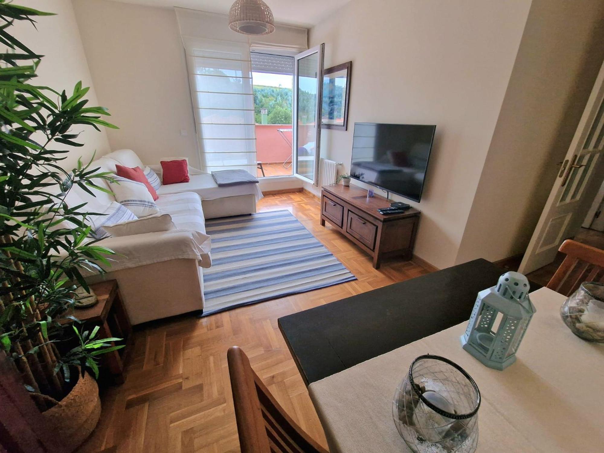 Bonito apartamento en Luanco con terraza y parking Apartamento Exterior foto
