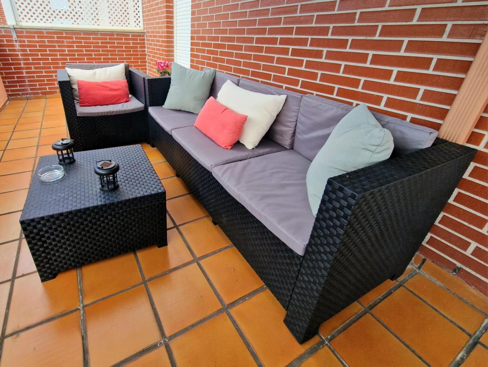 Bonito apartamento en Luanco con terraza y parking Apartamento Exterior foto